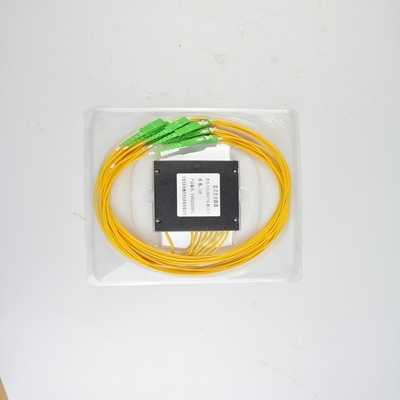 1260-1650nm 1*2 1*4 1*8 1*16 1*32 1*64 FTTH-optische vezels PLC-splitter Cassette Type SC-connectoren