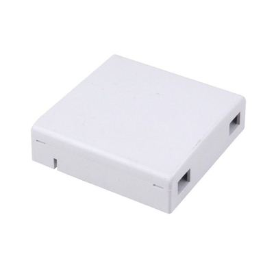 2 Port Splitter Fiber Optic Terminal Box voor normale kabelinvoer Gemakkelijk te installeren