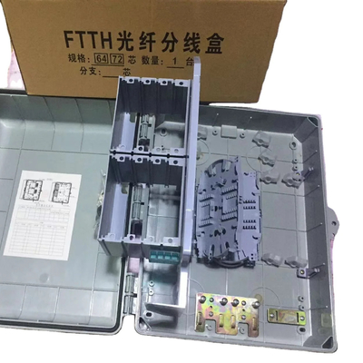 Telecommunicatie FTTH-vezel 72 Core/64 Core Terminal Box met LGX Splitter of Mini Type PLC Splitter
