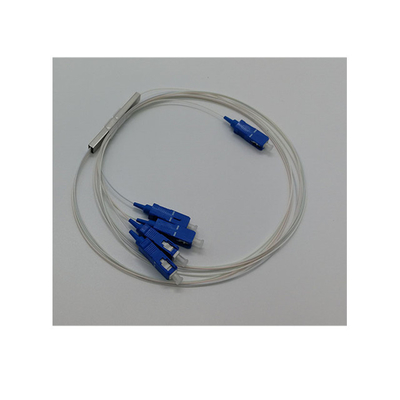 LC-connector Mini-module staalbuis Type 1*4 PLC-splitter voor glasvezelsignaaloverdracht