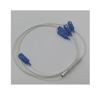 LC-connector Mini-module staalbuis Type 1*4 PLC-splitter voor glasvezelsignaaloverdracht