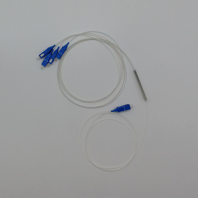 LC-connector Mini-module staalbuis Type 1*4 PLC-splitter voor glasvezelsignaaloverdracht