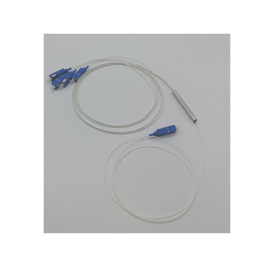 LC-connector Mini-module staalbuis Type 1*4 PLC-splitter voor glasvezelsignaaloverdracht