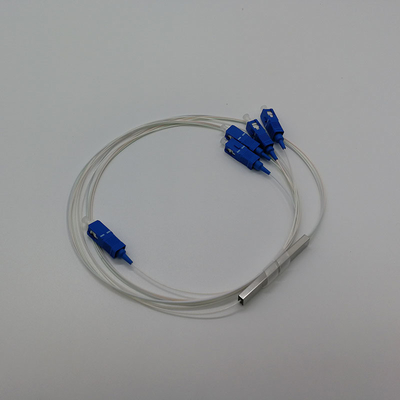 LC-connector Mini-module staalbuis Type 1*4 PLC-splitter voor glasvezelsignaaloverdracht