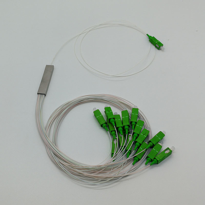 4G-netwerk compatibel 1 16 Splitter Micro PLC Splitter SC/UPC met ≤10,7dB Invoegverlies