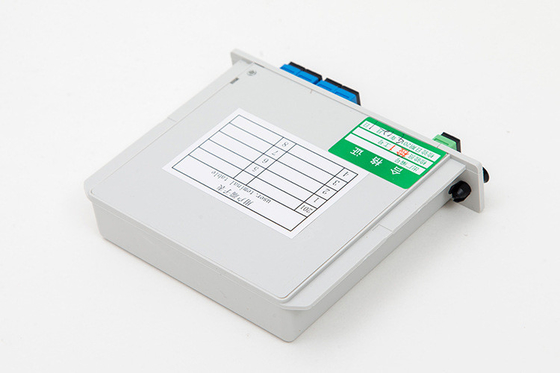 1*4 Glasvezel Groen SC APC naar SC UPC Splitter voor Huawei golflengte 1260-1650nm