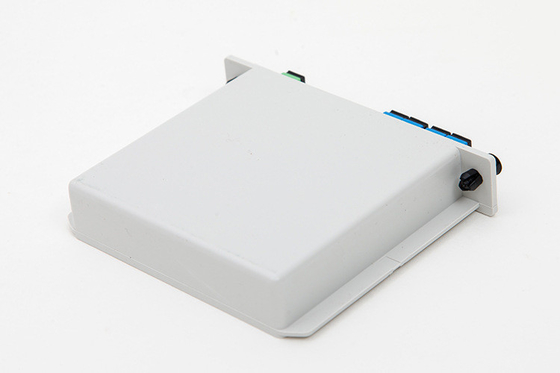 1*4 Glasvezel Groen SC APC naar SC UPC Splitter voor Huawei golflengte 1260-1650nm