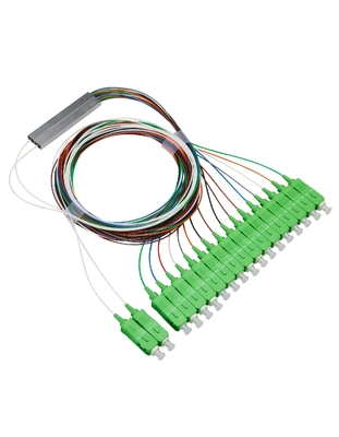 2 8 PLC SC/APC Cassette Type CMPT voor FAT en FTD Temperatuurstabiliteit -40-85 C dB 0.5