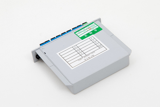 Glasvezeltype G657A 1x8 SC APC PLC Cassette Glasvezelsplitter voor signaaloverdracht