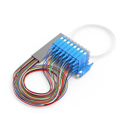 1M/1.5M G657A PLC-splitter voor optische vezels 1x2 1x4 1x8 1x16 voor SC/FC/LC/ST-connectortype