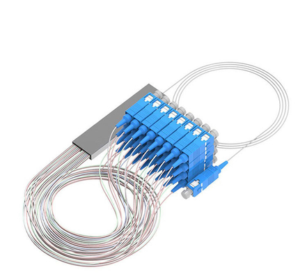 1M/1.5M G657A PLC-splitter voor optische vezels 1x2 1x4 1x8 1x16 voor SC/FC/LC/ST-connectortype