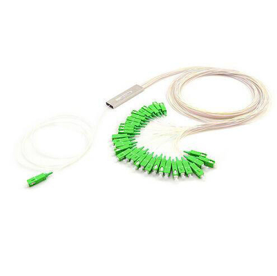 1M/1.5M G657A PLC-splitter voor optische vezels 1x2 1x4 1x8 1x16 voor SC/FC/LC/ST-connectortype