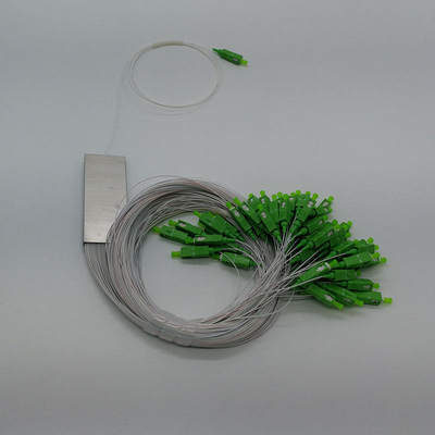 1x2 1x8 2x8 1x24 1x32 1x48 1x64 Mini optische splitser Sc Apc connector PLC vezelsplitter