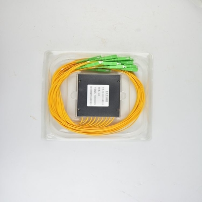 Netwerk PLC Splitter SC/APC ABS Box Single-mode Fiber Optical Splitter SC/UPC PCL Splitter