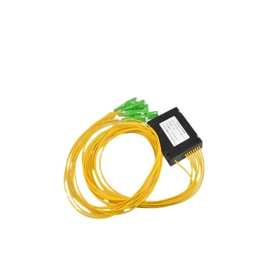 Temperatuurstabiliteit -40-85 C dB 0,5 1*8 SC/APC ABS Box Type PLC Splitter voor netwerk