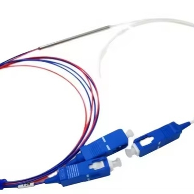 3 High Power PER ER 28dB 1x2 1 2 Mini PM FBT Glasvezel Splitter met G657A Glasvezel Type