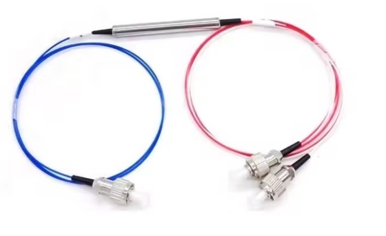 3 High Power PER ER 28dB 1x2 1 2 Mini PM FBT Glasvezel Splitter met G657A Glasvezel Type