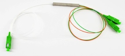 ANATEL gecertificeerd 1x8 SC/APC Micro Mini Block Steel Tube FTTH PLC Splitter en 3 Time