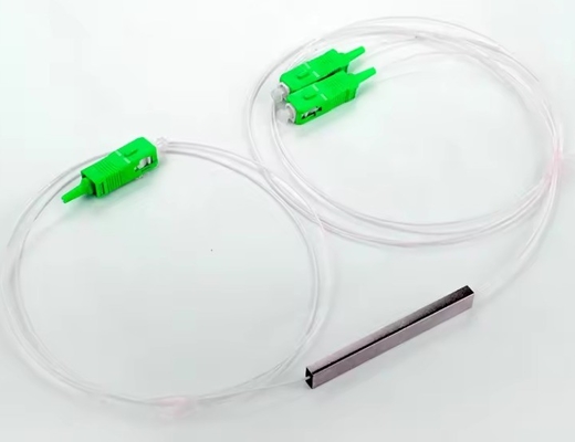 ANATEL gecertificeerd 1x8 SC/APC Micro Mini Block Steel Tube FTTH PLC Splitter en 3 Time