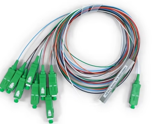 FTTH Mini Steel Tube Splitter Glasvezel Micro 1*8 SC APC MINI 1m 1,5m PLC Splitter