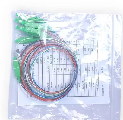 FTTH Mini Steel Tube Splitter Glasvezel Micro 1*8 SC APC MINI 1m 1,5m PLC Splitter