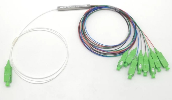 FTTH Mini Steel Tube Splitter Glasvezel Micro 1*8 SC APC MINI 1m 1,5m PLC Splitter