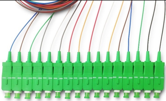FTTH Micro Steel Tube Type 1x16 SC APC Fiber Optic Plc Splitter voor FAT en FTD