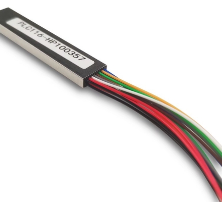 FTTH Micro Steel Tube Type 1x16 SC APC Fiber Optic Plc Splitter voor FAT en FTD