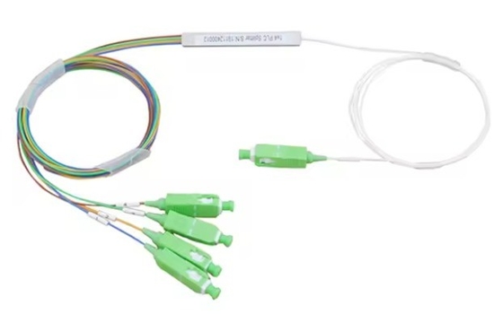 Telecommunicatie 1x2 4 8 16 C G657A1 0.9mm SCUPC mini type Glasvezel PLC Splitter