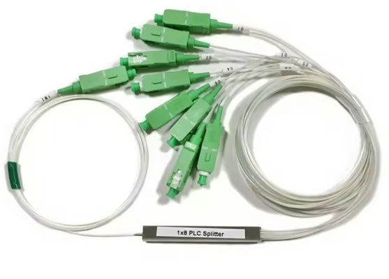 Telecommunicatie 1x2 4 8 16 C G657A1 0.9mm SCUPC mini type Glasvezel PLC Splitter